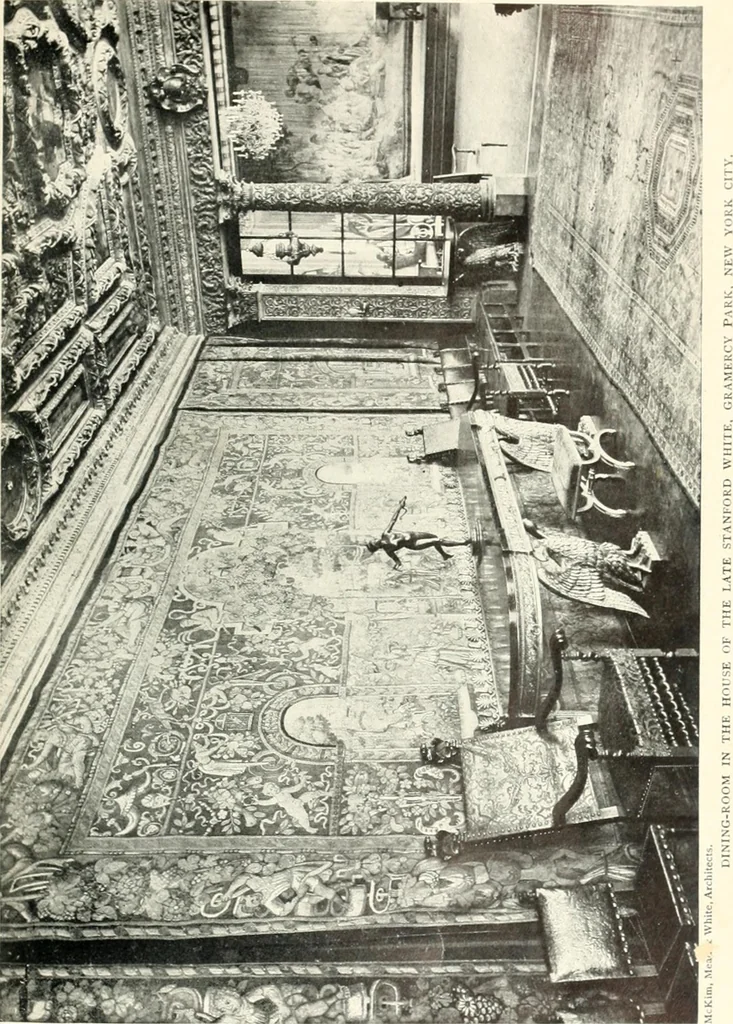An illustration from The house dignified; its design, its arrangement and its decoration, 1908, leaf 92