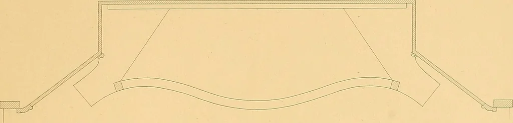 An illustration from House furnishing, decorating and embellishing assistant. Consisting of original designs in the Grecian, Italian, renaissance, Louis-quatorze, gothic, Tudor, and Elizabethan styles .., 1847, leaf 38