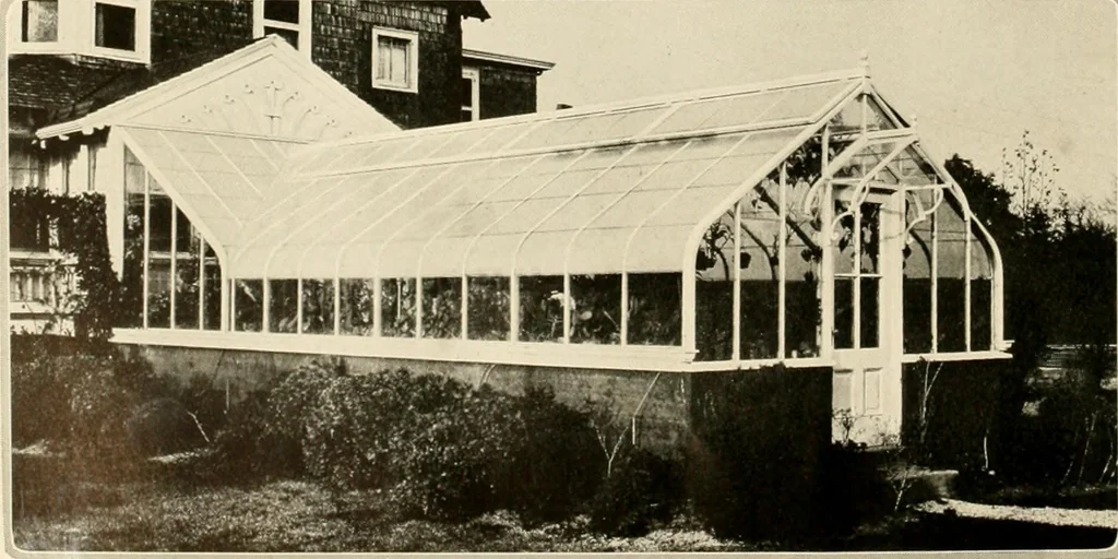An illustration from House & garden's book of gardens; containing over four hundred illustrations of special flower types, plans and suggestions for landscape work, a complete gardener's calendar of the year's activities, planting and spraying tables, and a portfolio of beautiful gardens in varied sections of the United States and foreign countries, 1921, leaf 119