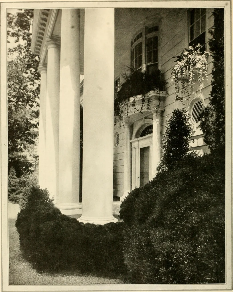 An illustration from House & garden's book of gardens; containing over four hundred illustrations of special flower types, plans and suggestions for landscape work, a complete gardener's calendar of the year's activities, planting and spraying tables, and a portfolio of beautiful gardens in varied sections of the United States and foreign countries, 1921, leaf 125