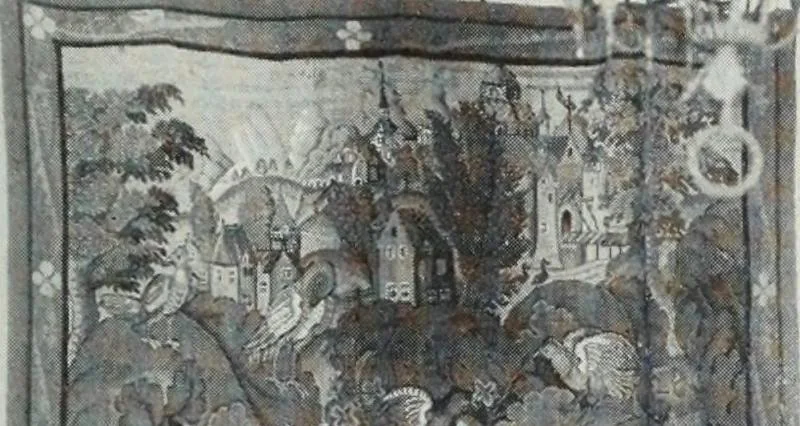 An illustration from House & garden's book of interiors, containing over three hundred illustrations of living rooms, dining rooms, libraries, halls, bedrooms, porches, breakfast rooms, nurseries, kitchens, bathrooms and the use of decorative accessories and curtains, together with practical suggestions for the furnishing and decorating of each type of room in the house, 1920, leaf 86