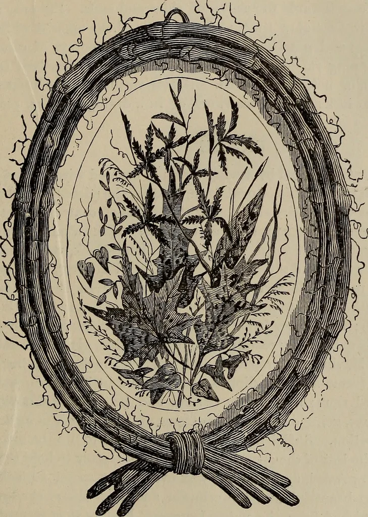An illustration from Household elegancies : suggestions in household art and tasteful home decorations, 1876, leaf 106