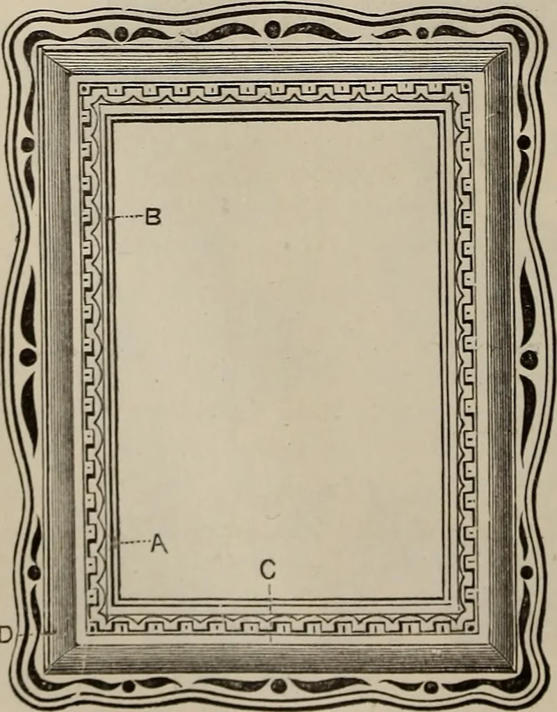 An illustration from Household elegancies : suggestions in household art and tasteful home decorations, 1876, leaf 113