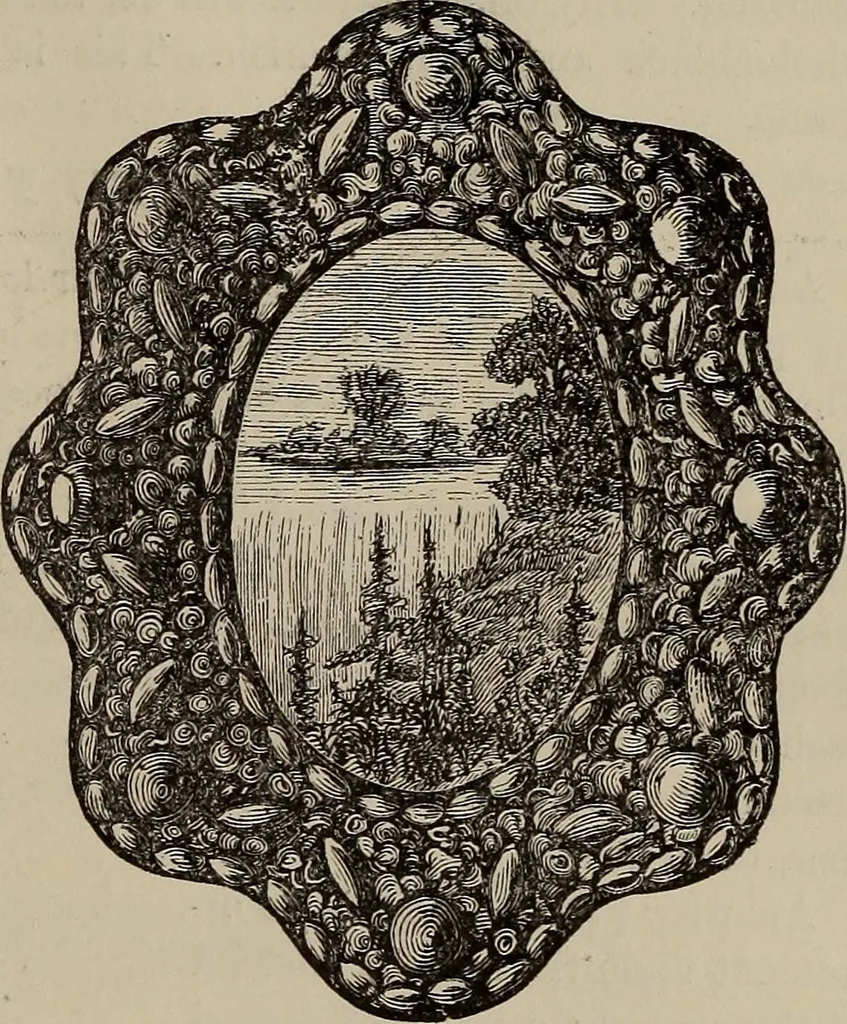 An illustration from Household elegancies : suggestions in household art and tasteful home decorations, 1876, leaf 114
