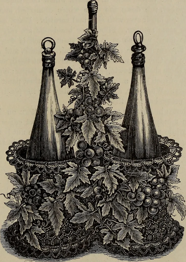 An illustration from Household elegancies : suggestions in household art and tasteful home decorations, 1876, leaf 130