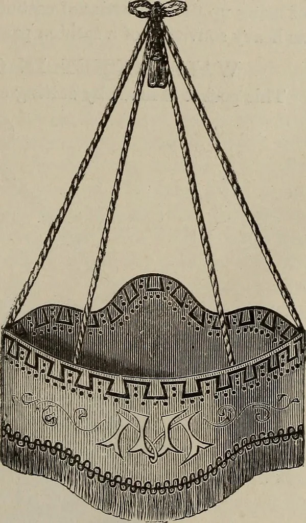 An illustration from Household elegancies : suggestions in household art and tasteful home decorations, 1876, leaf 158