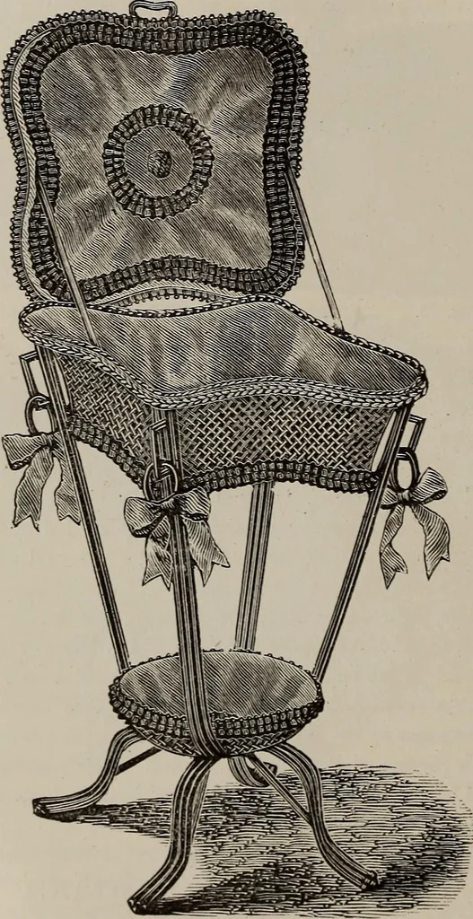 An illustration from Household elegancies : suggestions in household art and tasteful home decorations, 1876, leaf 177