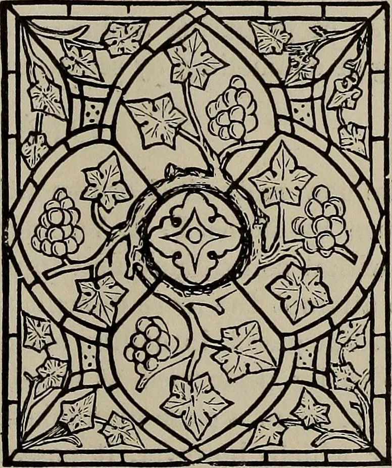 An illustration from Household elegancies : suggestions in household art and tasteful home decorations, 1876, leaf 18
