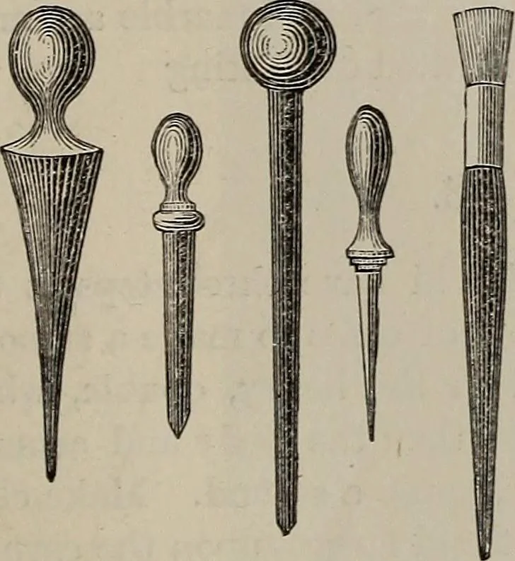 An illustration from Household elegancies : suggestions in household art and tasteful home decorations, 1876, leaf 182
