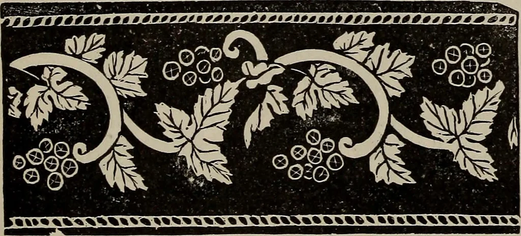 An illustration from Household elegancies : suggestions in household art and tasteful home decorations, 1876, leaf 206