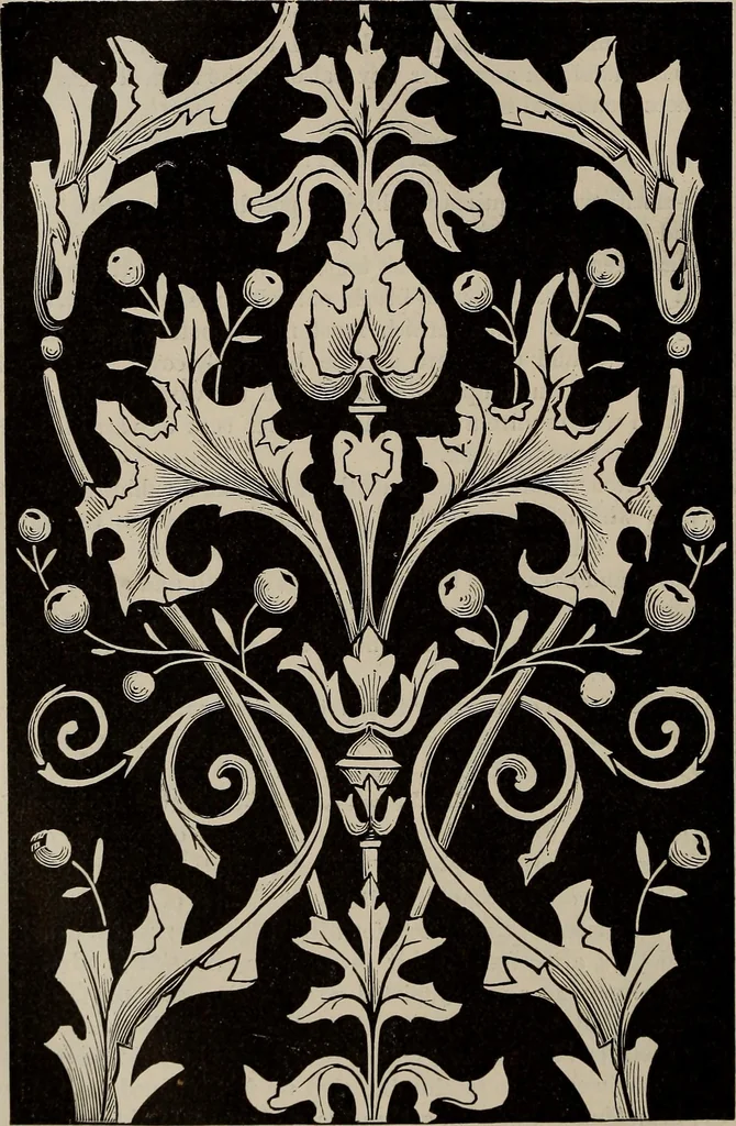 An illustration from Household elegancies : suggestions in household art and tasteful home decorations, 1876, leaf 219
