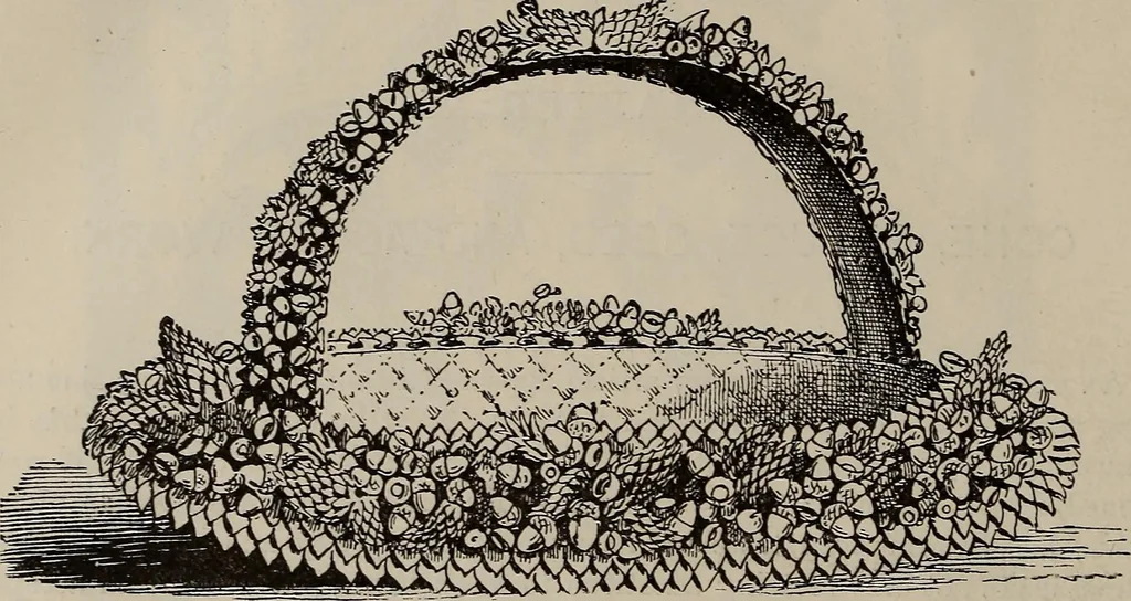 An illustration from Household elegancies : suggestions in household art and tasteful home decorations, 1876, leaf 221