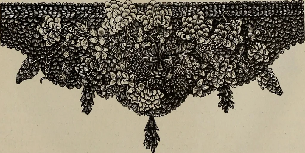 An illustration from Household elegancies : suggestions in household art and tasteful home decorations, 1876, leaf 230