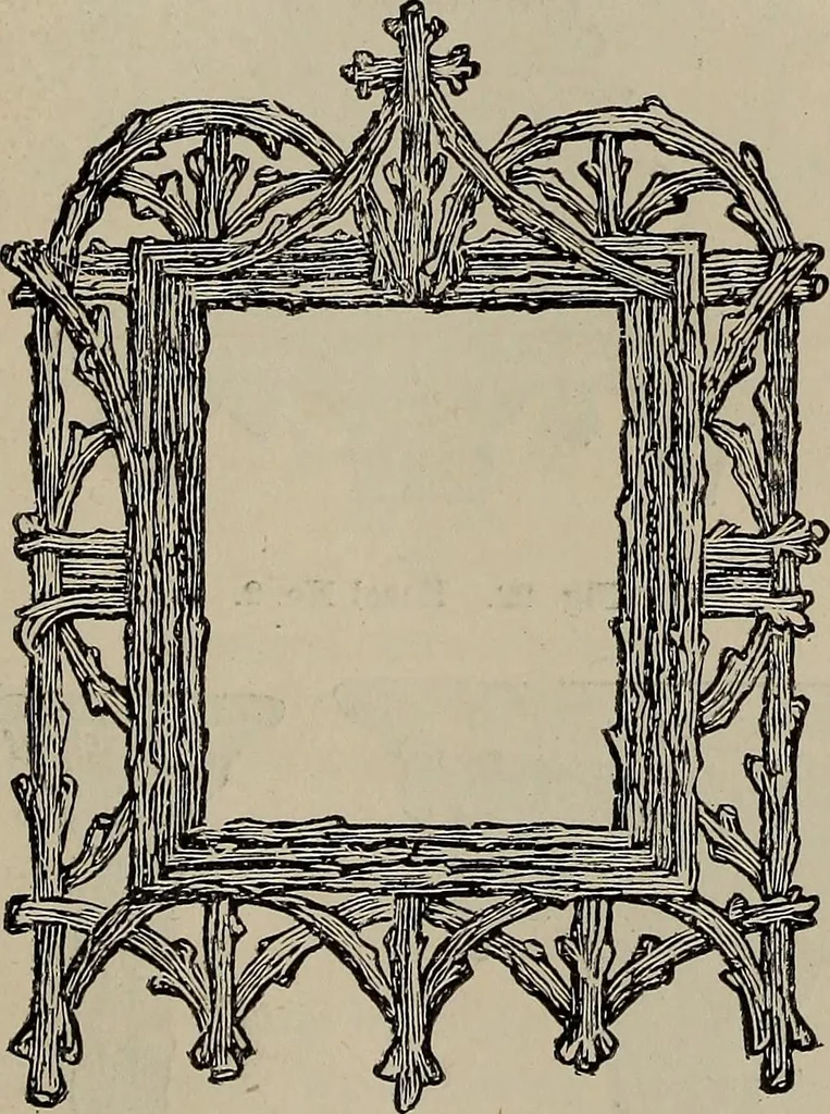 An illustration from Household elegancies : suggestions in household art and tasteful home decorations, 1876, leaf 240