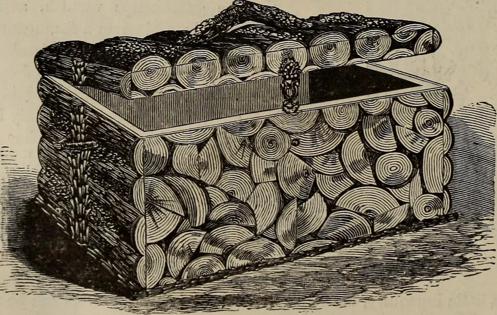 An illustration from Household elegancies : suggestions in household art and tasteful home decorations, 1876, leaf 243