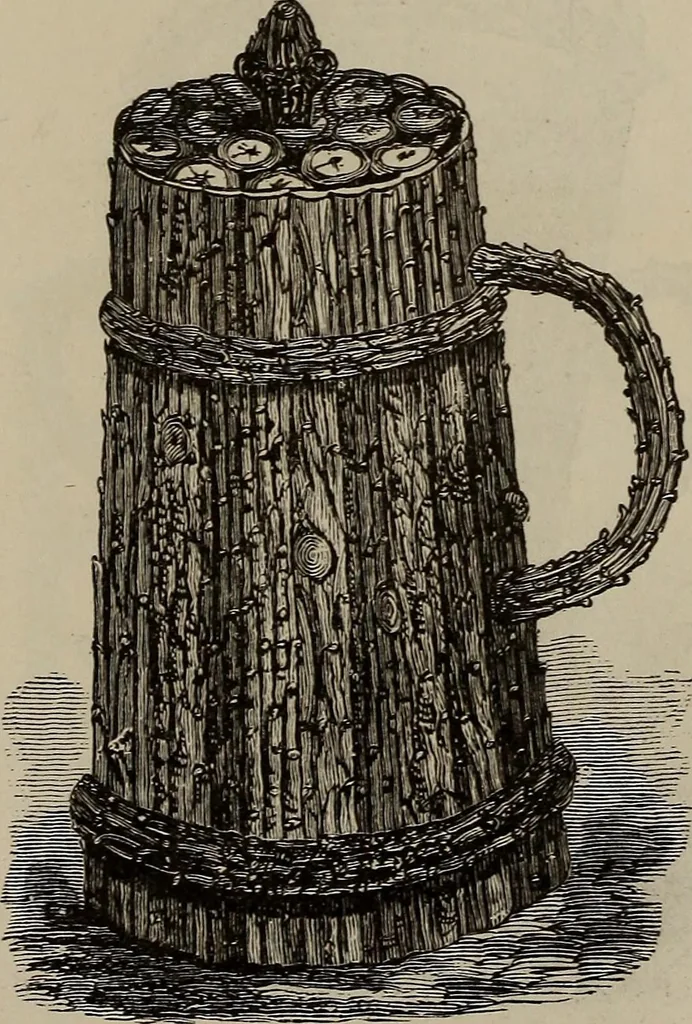 An illustration from Household elegancies : suggestions in household art and tasteful home decorations, 1876, leaf 244