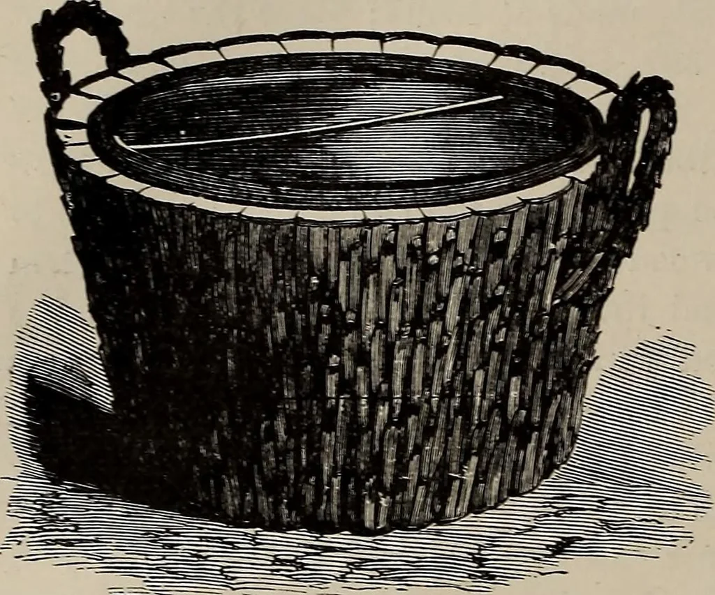 An illustration from Household elegancies : suggestions in household art and tasteful home decorations, 1876, leaf 245