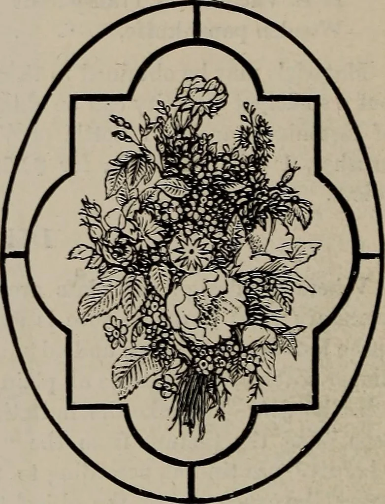 An illustration from Household elegancies : suggestions in household art and tasteful home decorations, 1876, leaf 25