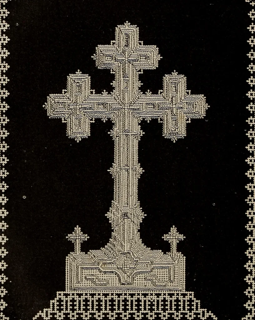 An illustration from Household elegancies : suggestions in household art and tasteful home decorations, 1876, leaf 253