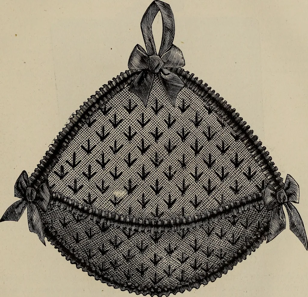 An illustration from Household elegancies : suggestions in household art and tasteful home decorations, 1876, leaf 258