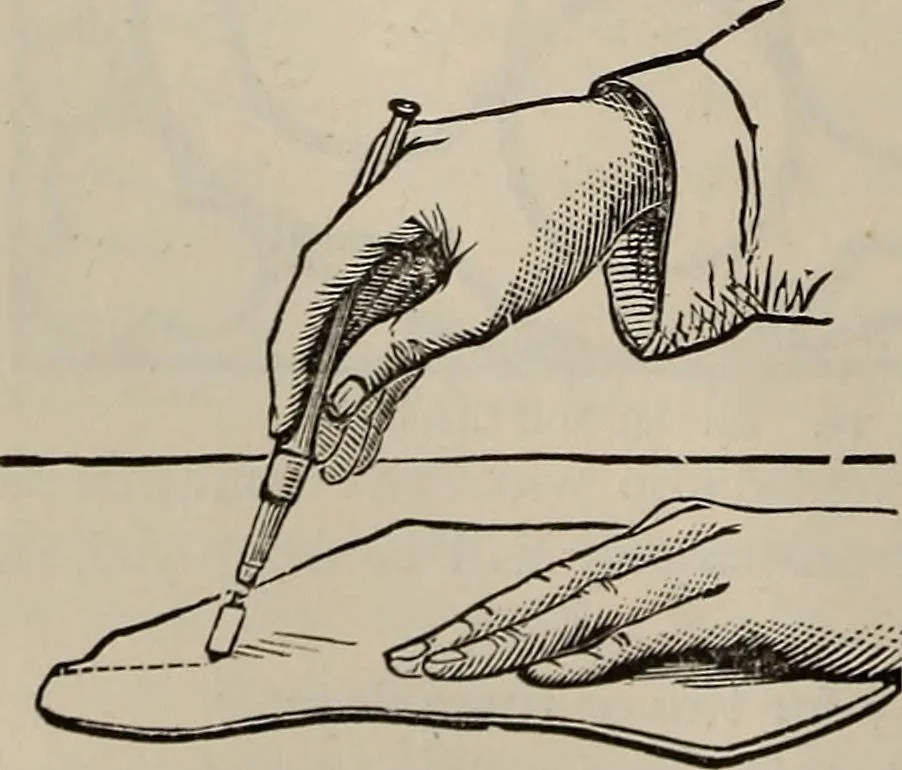 An illustration from Household elegancies : suggestions in household art and tasteful home decorations, 1876, leaf 27