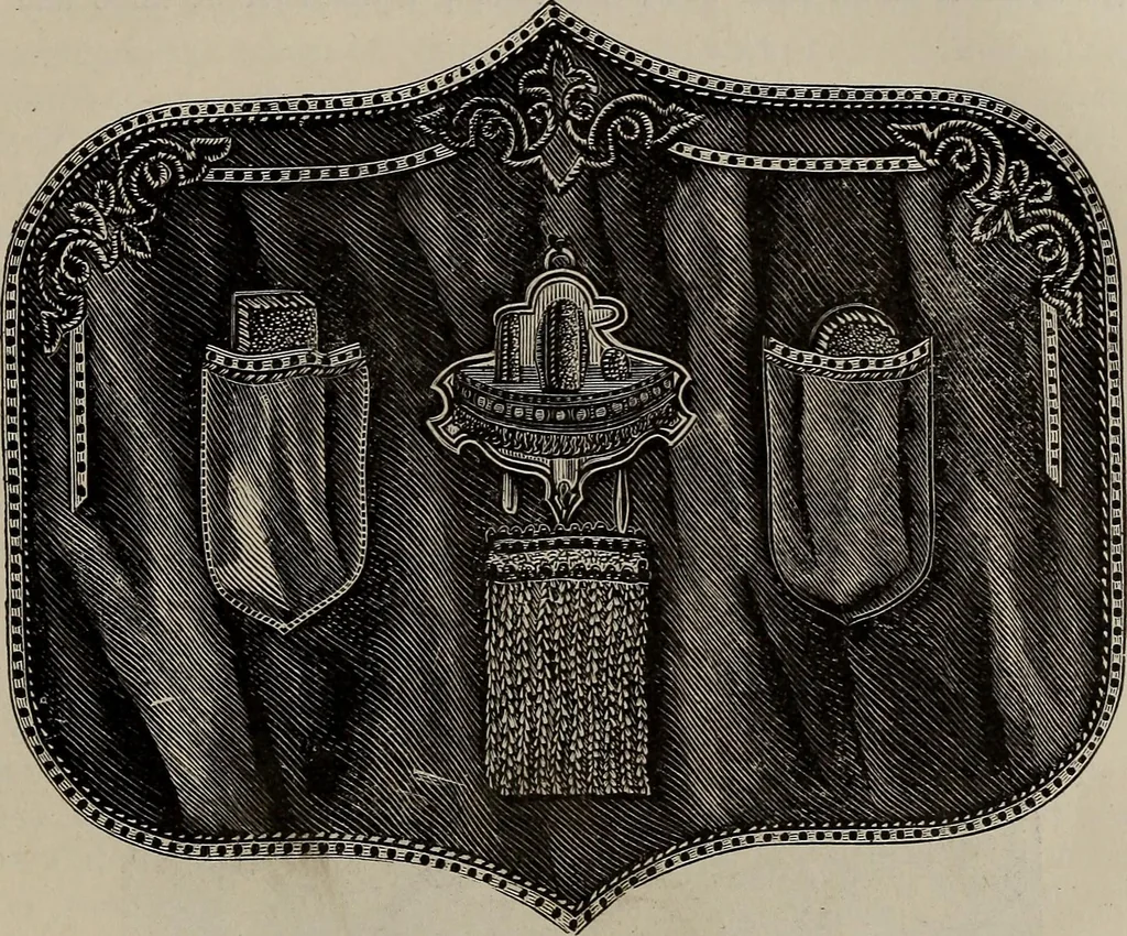 An illustration from Household elegancies : suggestions in household art and tasteful home decorations, 1876, leaf 278