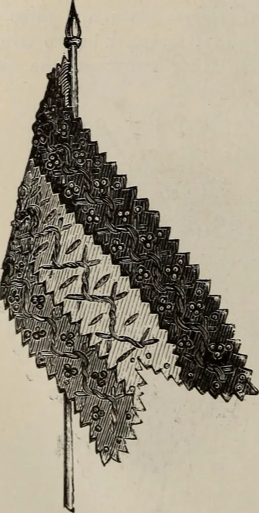 An illustration from Household elegancies : suggestions in household art and tasteful home decorations, 1876, leaf 283