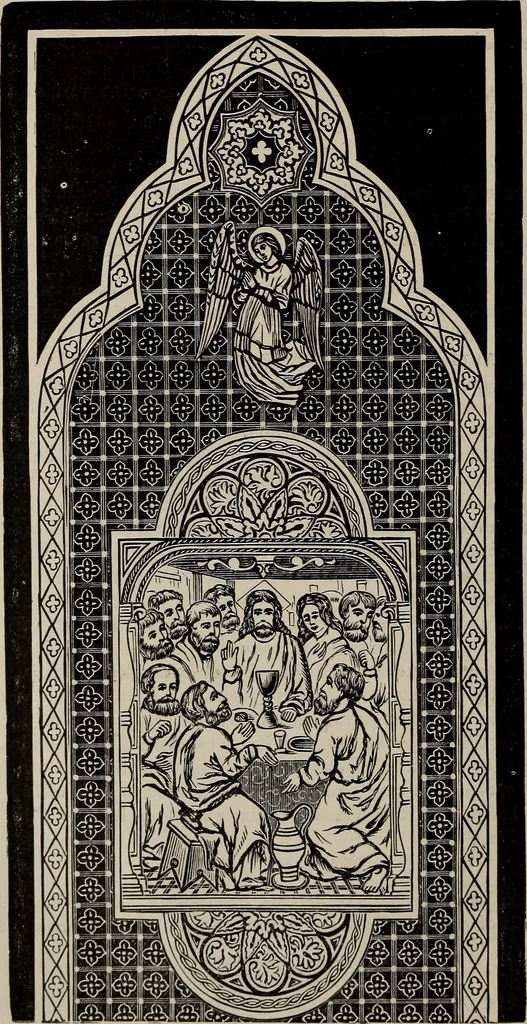 An illustration from Household elegancies : suggestions in household art and tasteful home decorations, 1876, leaf 29