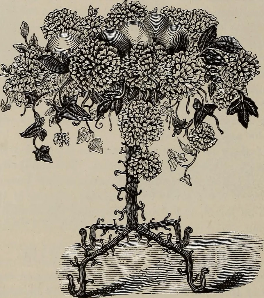 An illustration from Household elegancies : suggestions in household art and tasteful home decorations, 1876, leaf 291