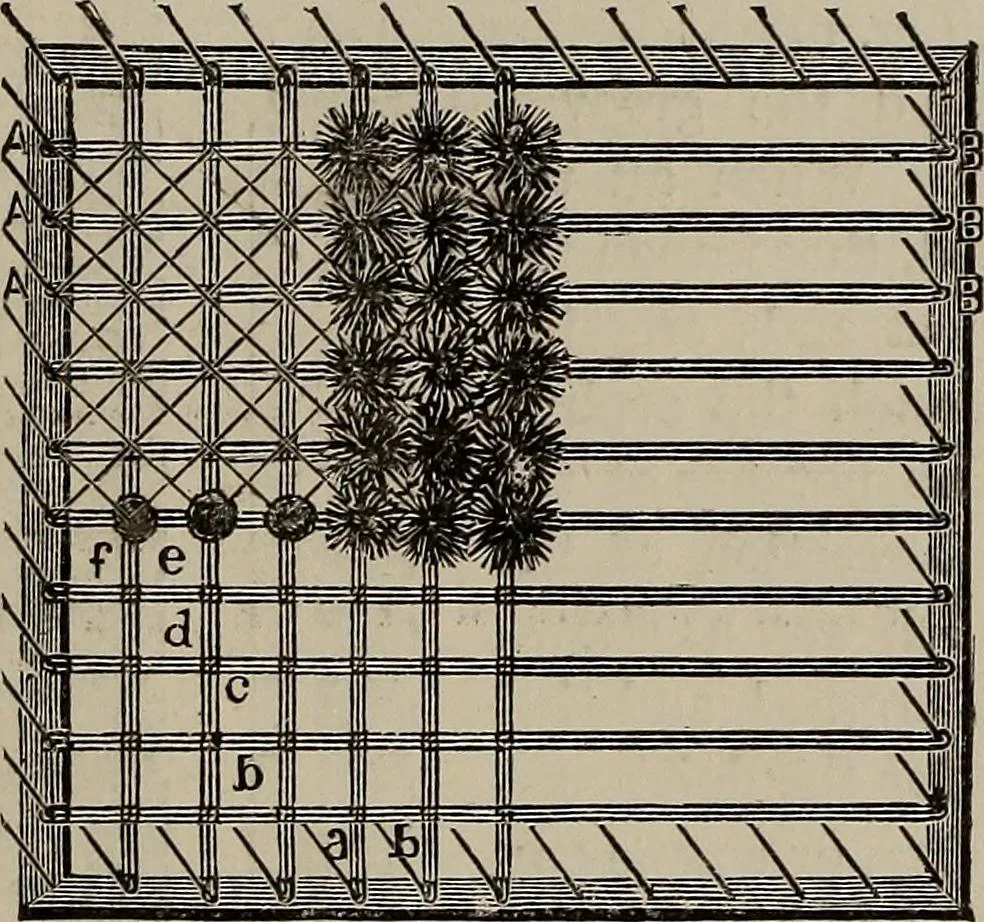 An illustration from Household elegancies : suggestions in household art and tasteful home decorations, 1876, leaf 294