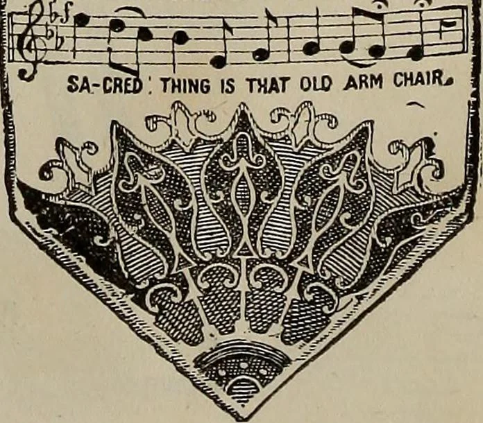 An illustration from Household elegancies : suggestions in household art and tasteful home decorations, 1876, leaf 310