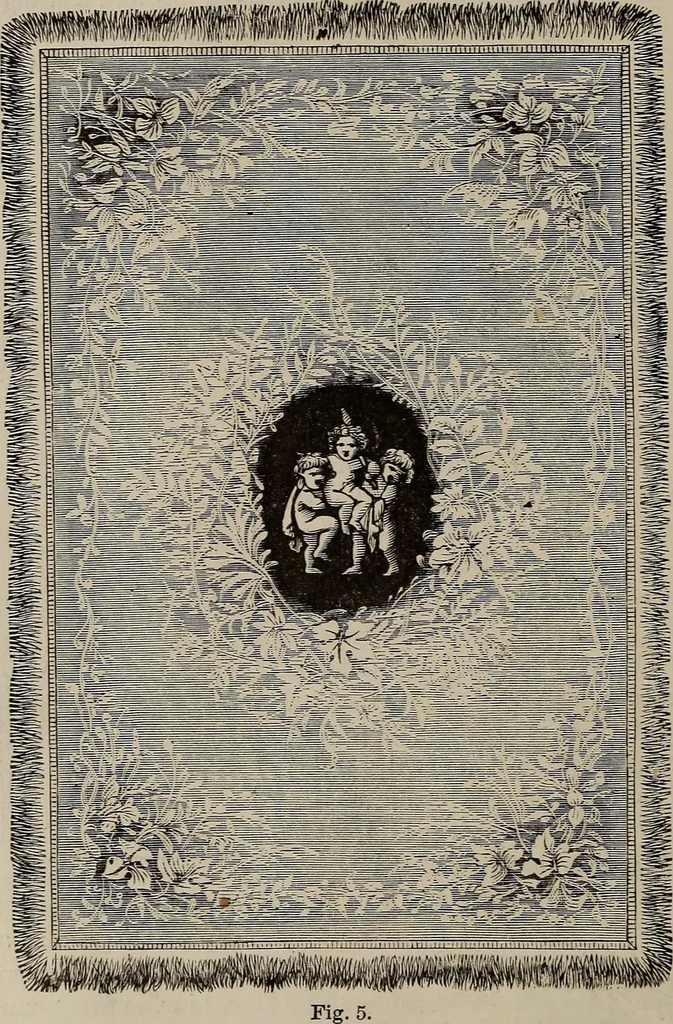 An illustration from Household elegancies : suggestions in household art and tasteful home decorations, 1876, leaf 71