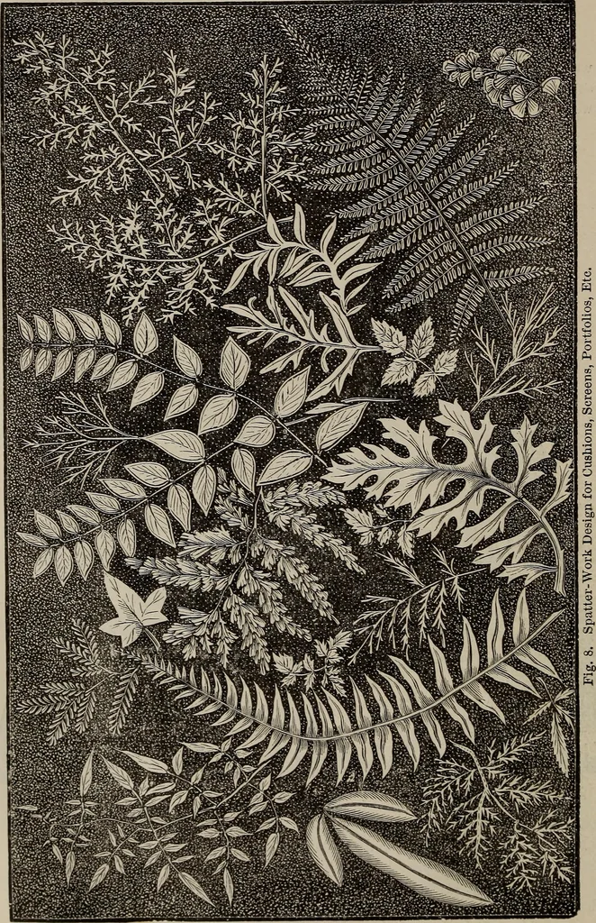 An illustration from Household elegancies : suggestions in household art and tasteful home decorations, 1876, leaf 73