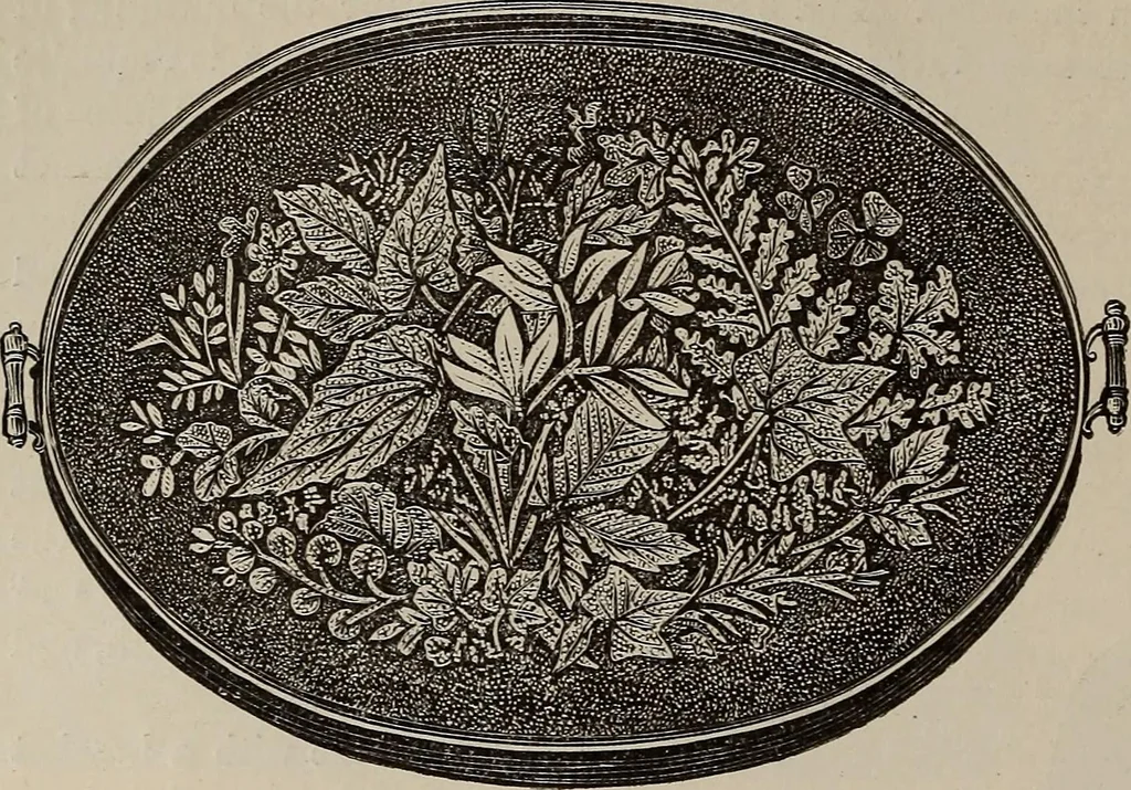 An illustration from Household elegancies : suggestions in household art and tasteful home decorations, 1876, leaf 77