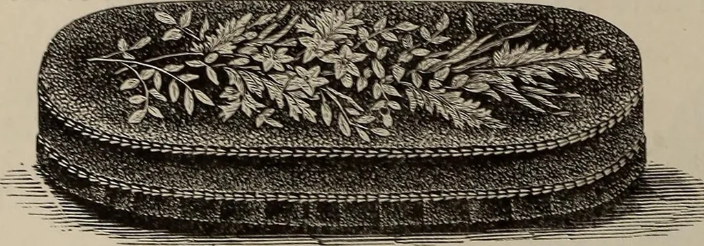 An illustration from Household elegancies : suggestions in household art and tasteful home decorations, 1876, leaf 79