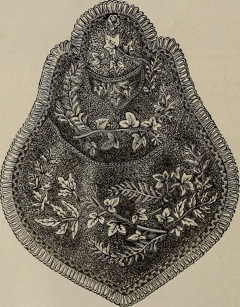 An illustration from Household elegancies : suggestions in household art and tasteful home decorations, 1876, leaf 81