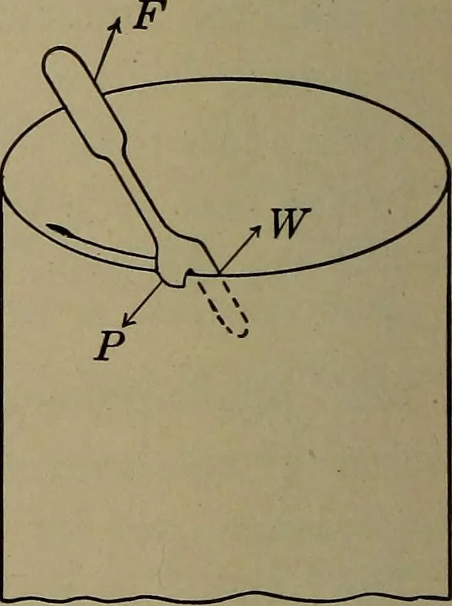 An illustration from Household physics, 1919, leaf 247