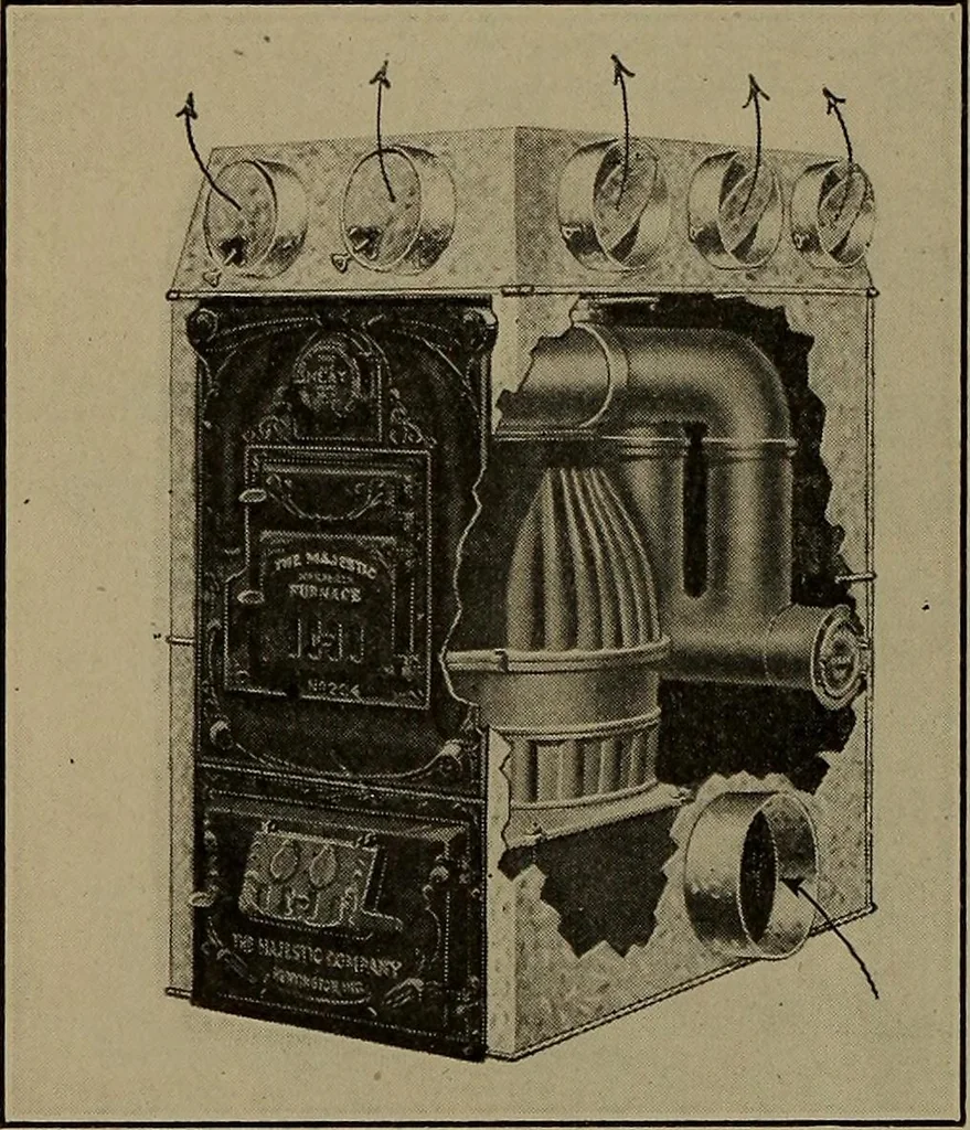An illustration from Household physics, 1919, leaf 61