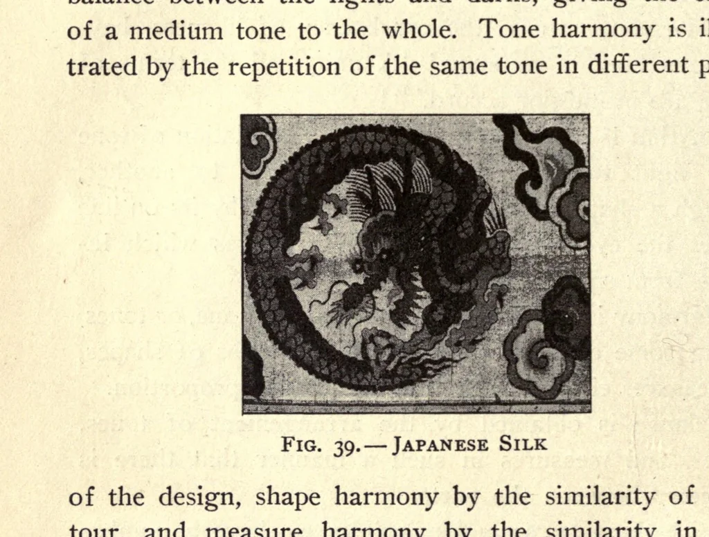 An illustration from Household textiles, 1912, leaf 188