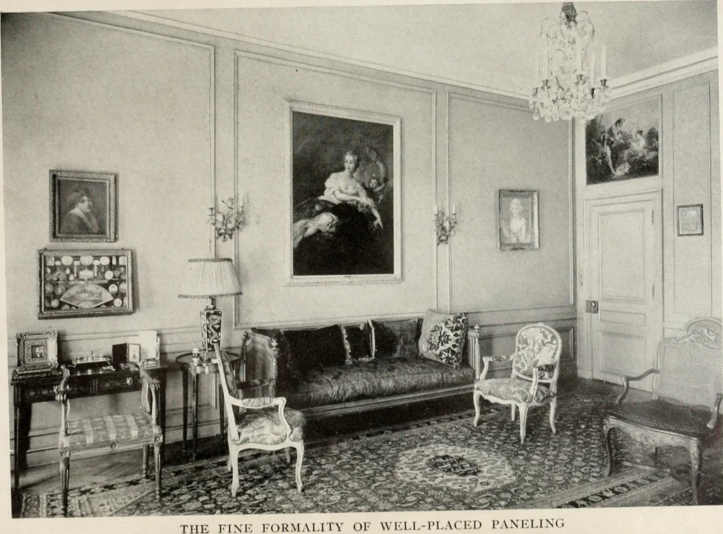 An illustration from The house in good taste, 1913, leaf 154