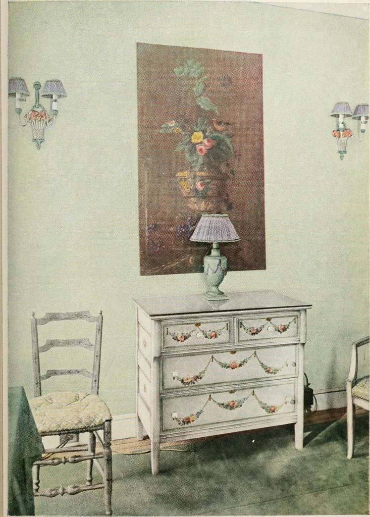 An illustration from The house in good taste, 1913, leaf 232