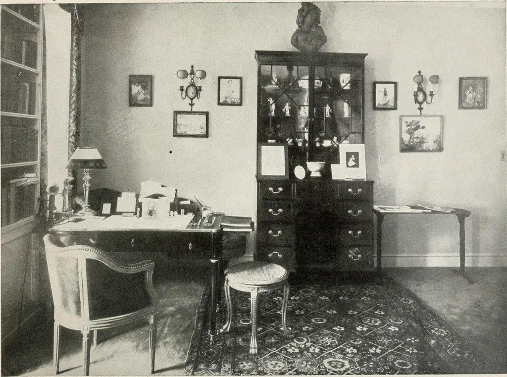 An illustration from The house in good taste, 1913, leaf 257