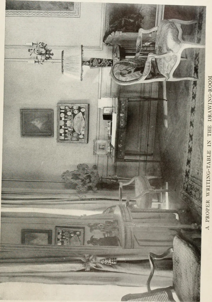 An illustration from The house in good taste, 1913, leaf 312