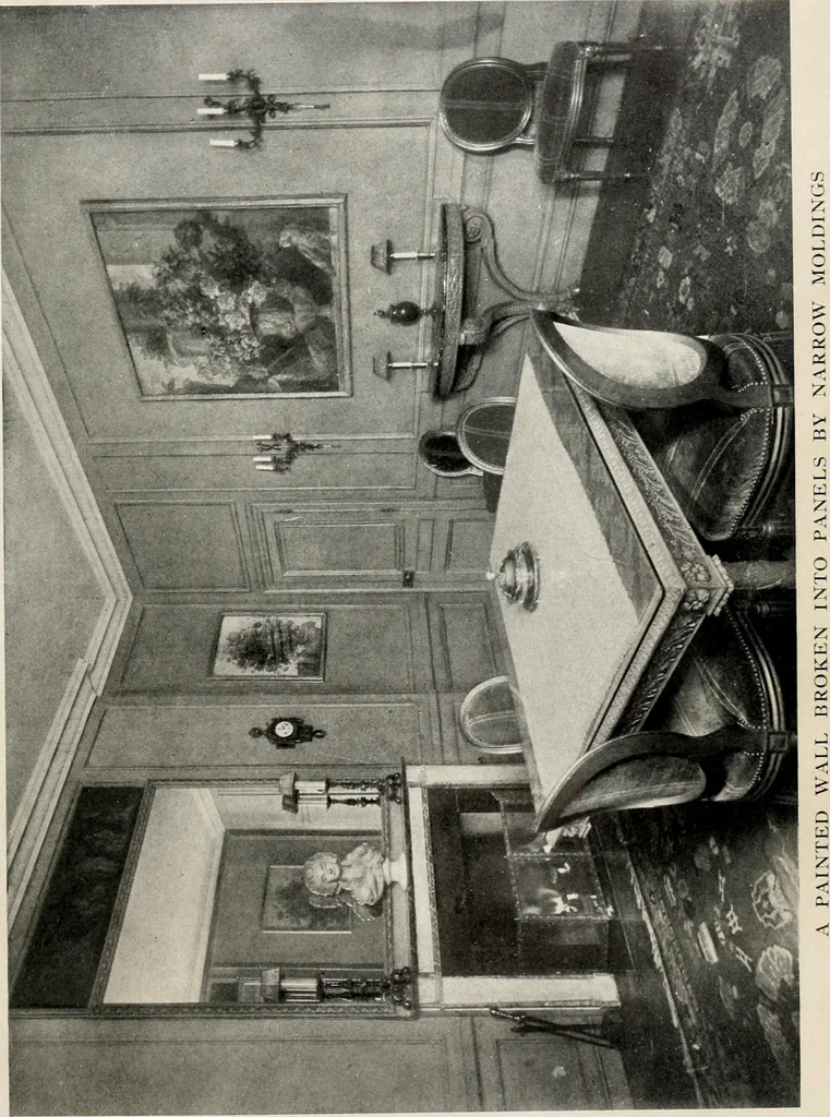 An illustration from The house in good taste, 1913, leaf 68