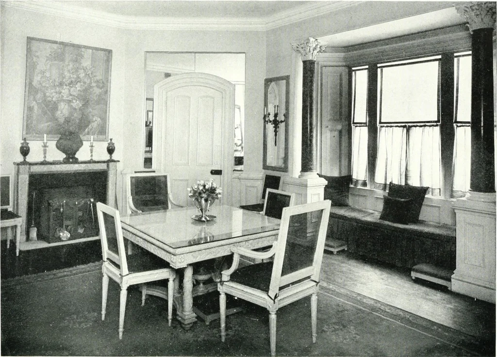 An illustration from The house in good taste, illustrated with photographs in color and black and white, 1915, leaf 116