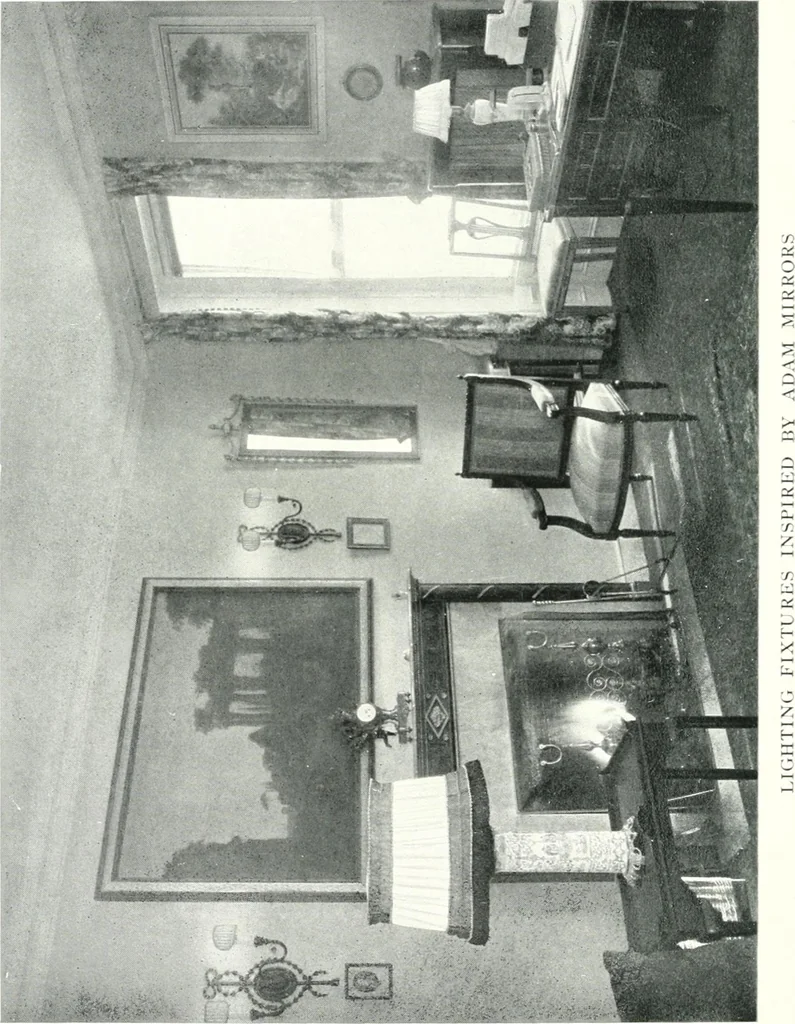 An illustration from The house in good taste, illustrated with photographs in color and black and white, 1915, leaf 131