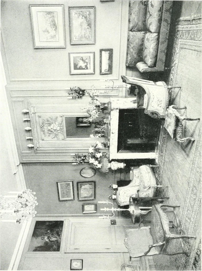 An illustration from The house in good taste, illustrated with photographs in color and black and white, 1915, leaf 151