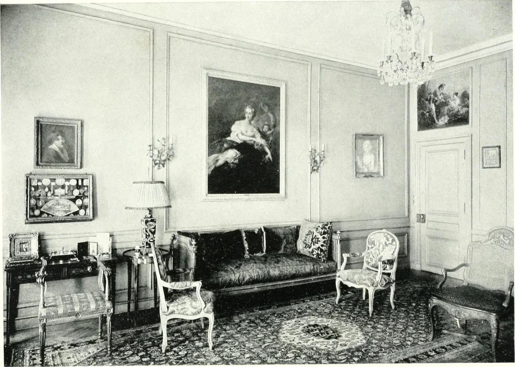 An illustration from The house in good taste, illustrated with photographs in color and black and white, 1915, leaf 156
