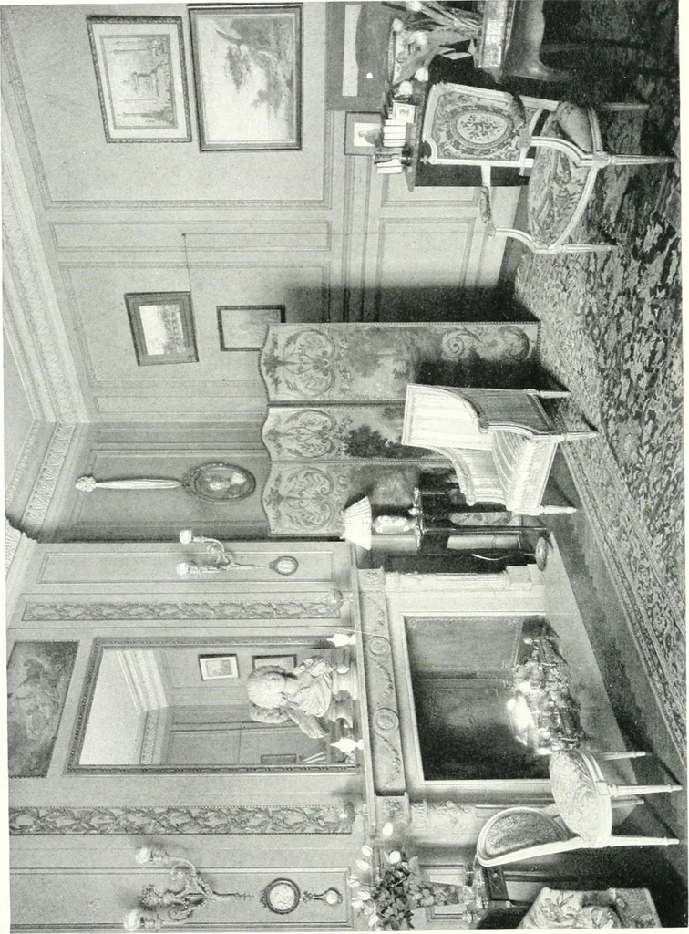 An illustration from The house in good taste, illustrated with photographs in color and black and white, 1915, leaf 175