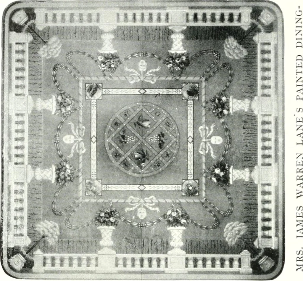 An illustration from The house in good taste, illustrated with photographs in color and black and white, 1915, leaf 197